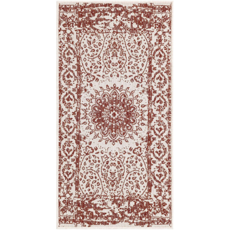 Tapis de couloir Contemporary Hitchens, Tapis de couloir 2 pi x 4 pi 1 po