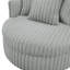 Fauteuil demi-tonneau surdimensionné Mindy
