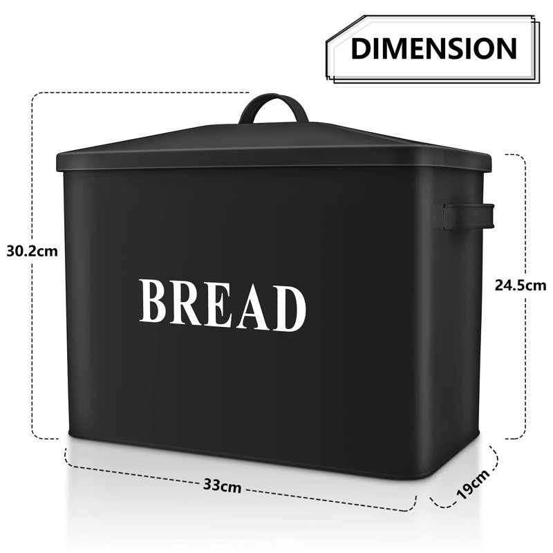 Food Storage Container, Black