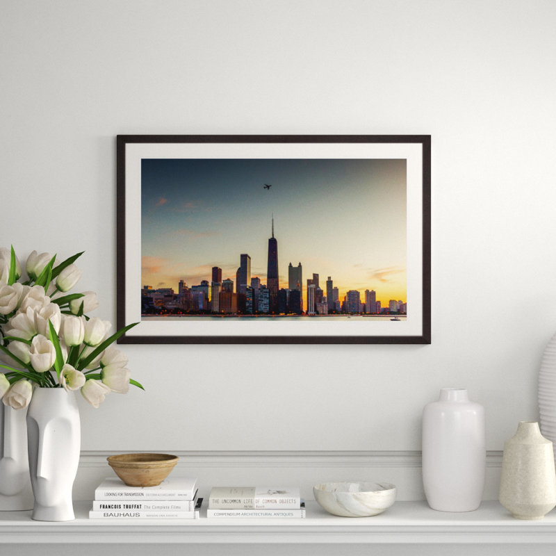 Hancock Flyover Print by Ted Glasoe