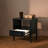 Carruthers Mid Century Modern Solid Wood Nightstand with Open Shelf, Premium Hevea Wooden Bedside Table With Ball Bearing Slide-561475989