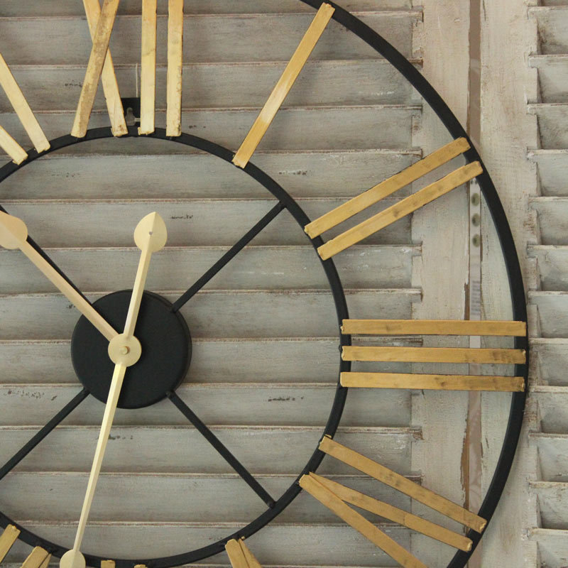 Crete Metal Wall Clock