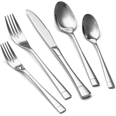 8-Person Heavy Silverware Set