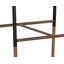Brenan Upholstered Stool with Metal Frame-98496643-79905418