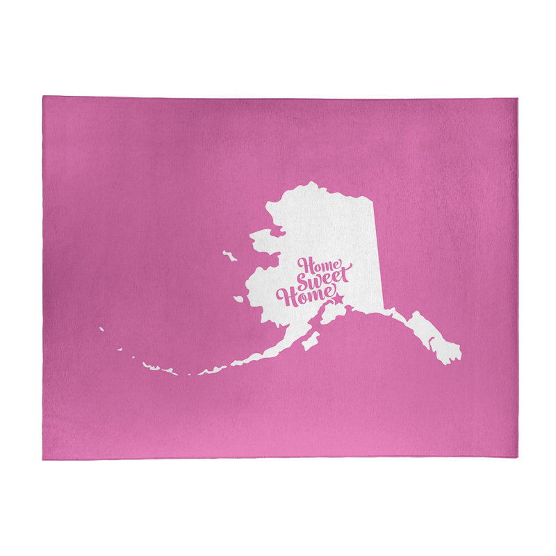 Tapis en polyester à ancrage doux home, Rectangle 5 pi x 7 pi