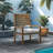Chair Pad Cushion Set Of 2, 18" X 18" X 2.5", Premium Memory Foam Core With Waterfall Edge, Sunbrella, Patio Cushion For Outdoor Chairs-659771231