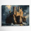 Art mural sur toile noir Sci Fi-120532592