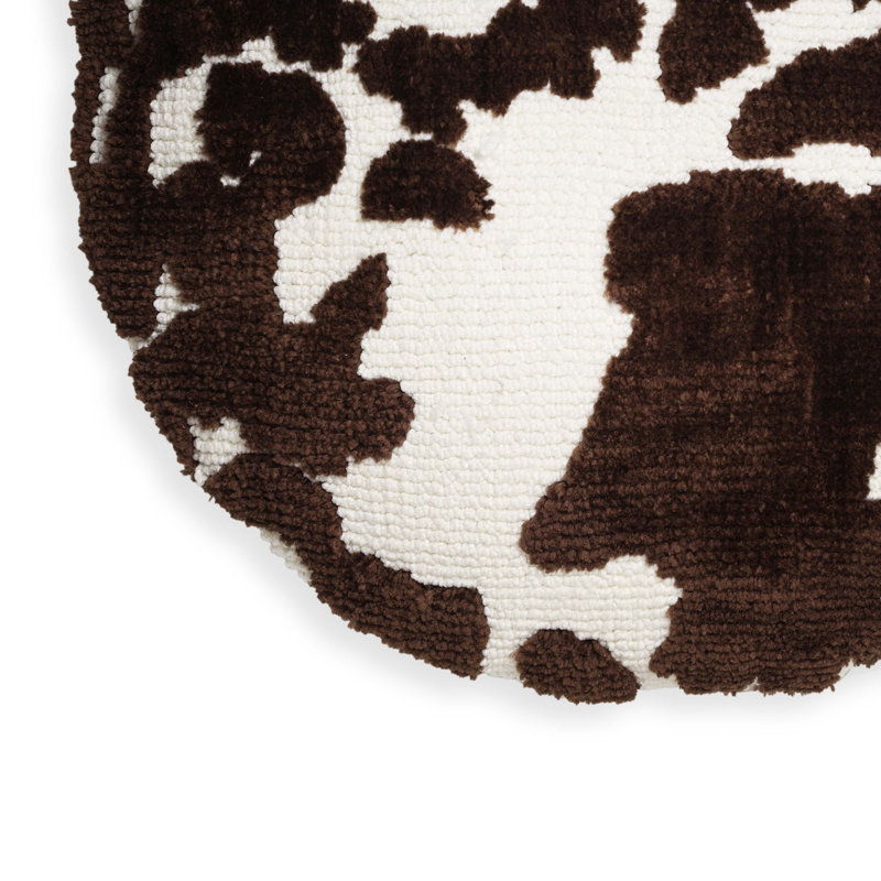 Coussin 20 po Coast, Brun