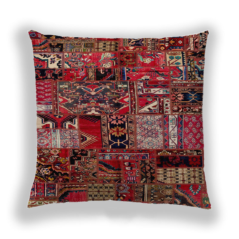 Coussin décoratif abstrait 1956, Microsuède