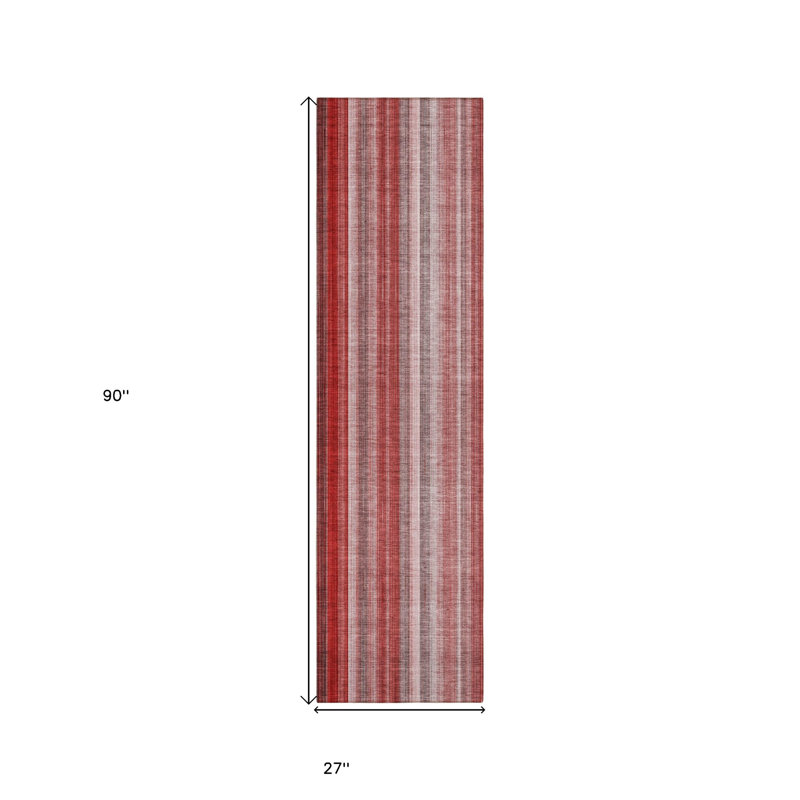 Tapis de couloir intérieur et extérieur gris 8 pi