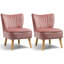 Tocco Velvet Slipper Chair-1354473839
