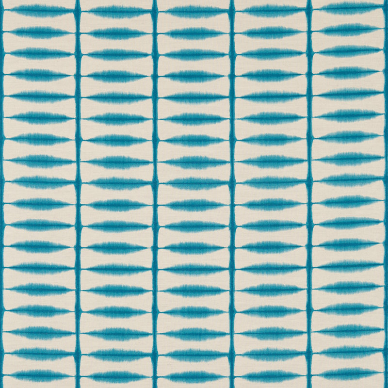 Shibori Fabric, Teal
