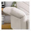 Canapé-lit futon convertible pliant avec accoudoirs réglables