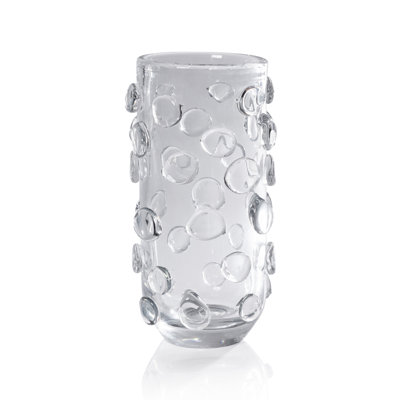 Grand vase en verre / ouragan Perrin