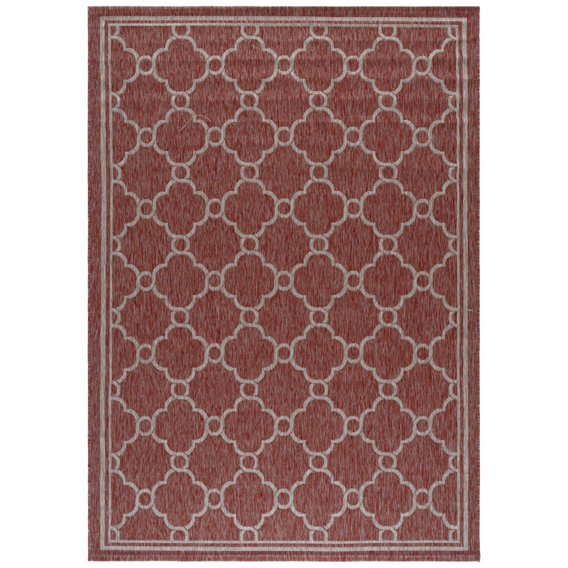 Sayde Performance Geometric Indoor/Outdoor Area Rug, Rectangle 6'7" x 9'6"