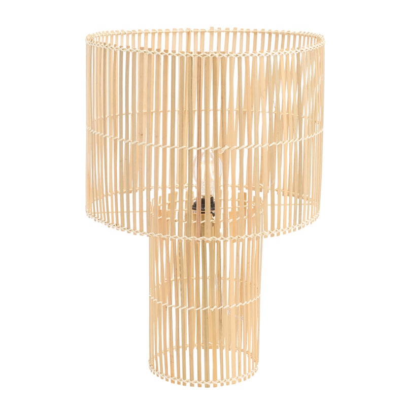 Uguna Wicker/Rattan Table Lamp, Natural
