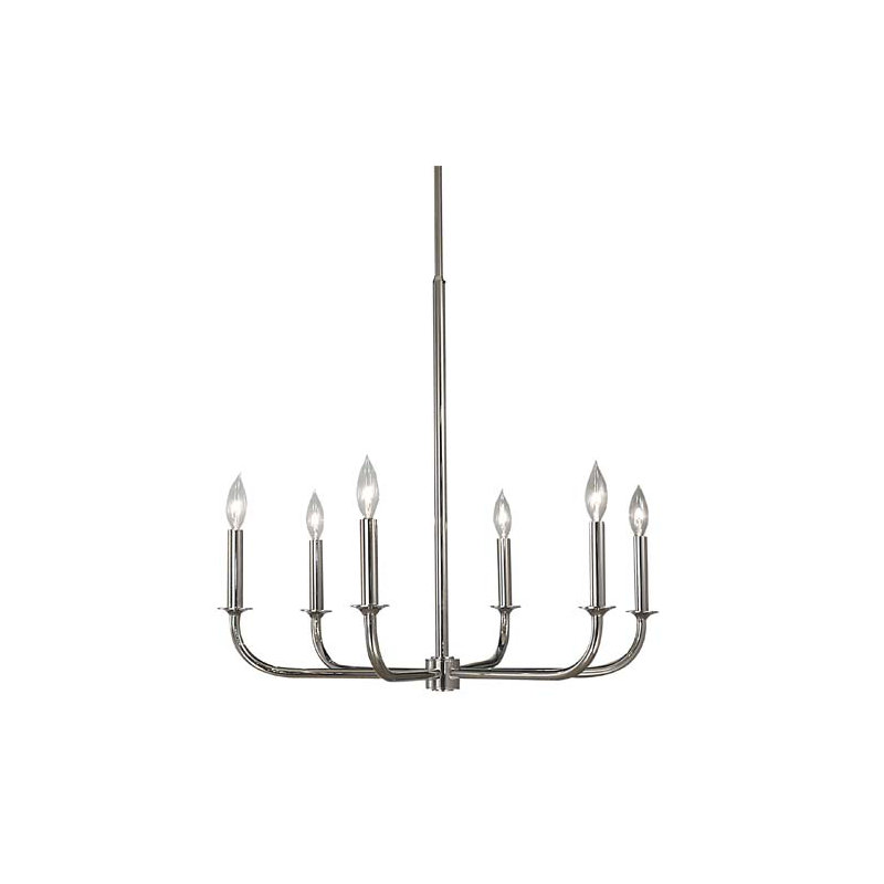 Lustree 6 lumières façon bougie/classique Rayleigh