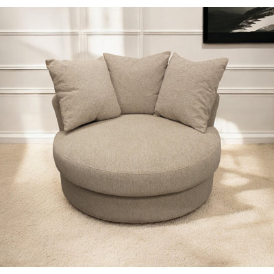 Nagey Fabric 44'' Reception Loveseat