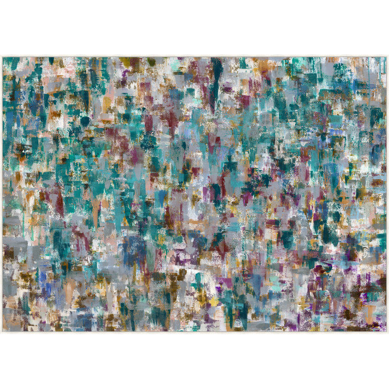 Evening in Augusta - Peinture sur toile à cadre flottant