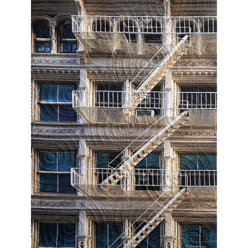 Great Escapes 2 Print by Marilyn Henrion, Black Framed Paper, 31.25" H x 25.25" W