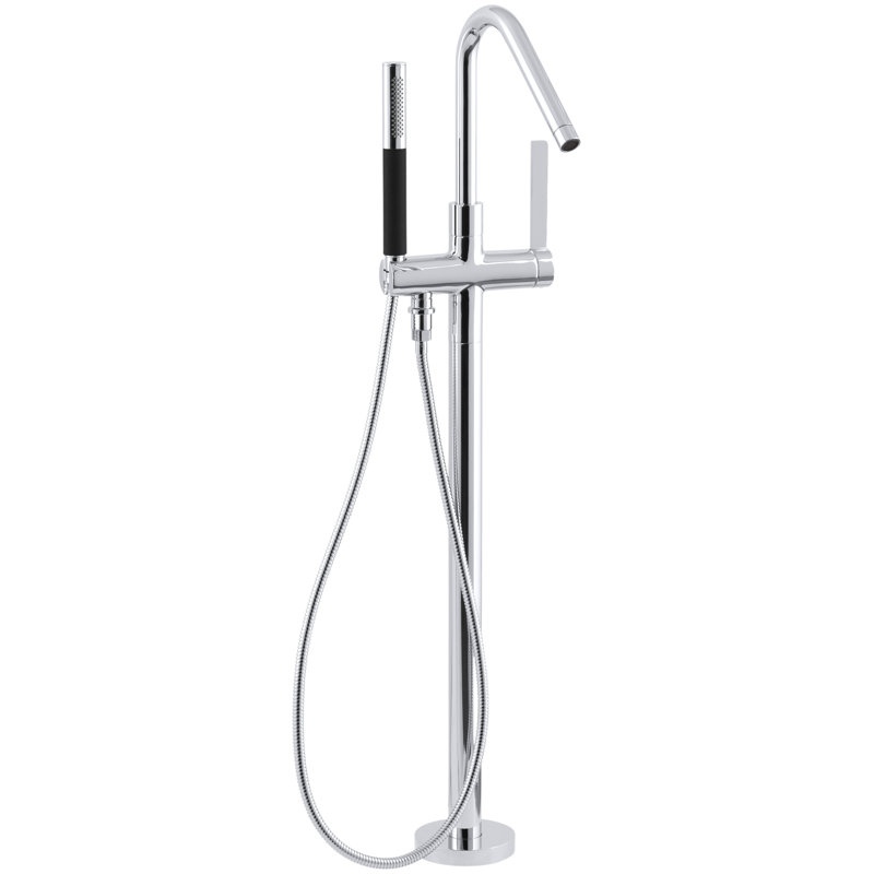 Robinet de baignoire à fixation au sol avec douche à main Stillness
