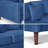 Sofa 56" Velvet Round Arm Loveseat-1484433303