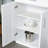 Tall Kitchen Pantry Freestanding Cabinet Cupboard with Doors and Drawer, Adjustable Shelving, White-1598274632