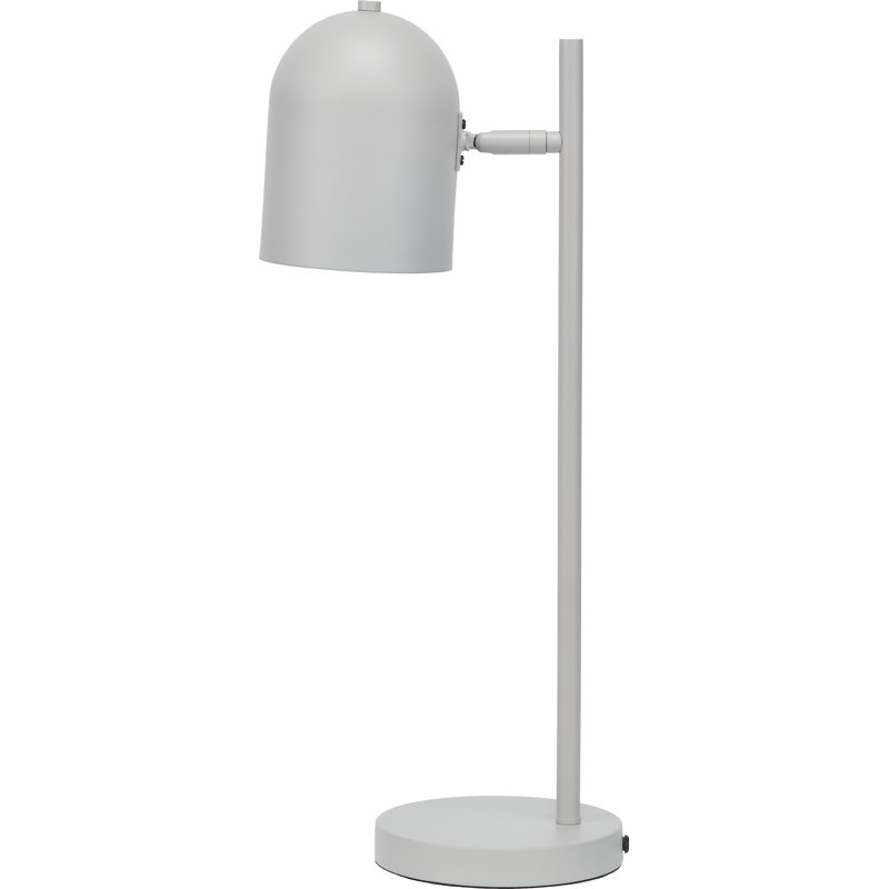 Steel Table Lamp, Grey, Grey