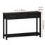 Console l 47,2 po avec 3 tiroirs et tablette de rangement-27122571