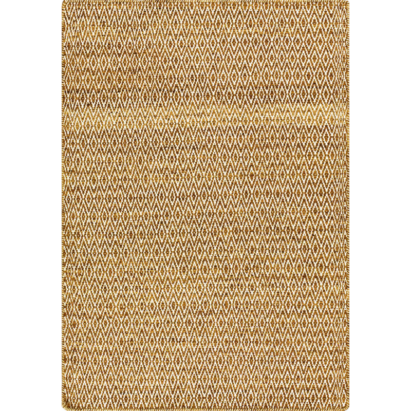 Mic-Mac Geometric Wool Hand Woven Area Rug, 170 x 240cm