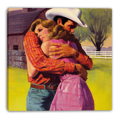 Prairie Embrace Wrapped Canvas Wall Art