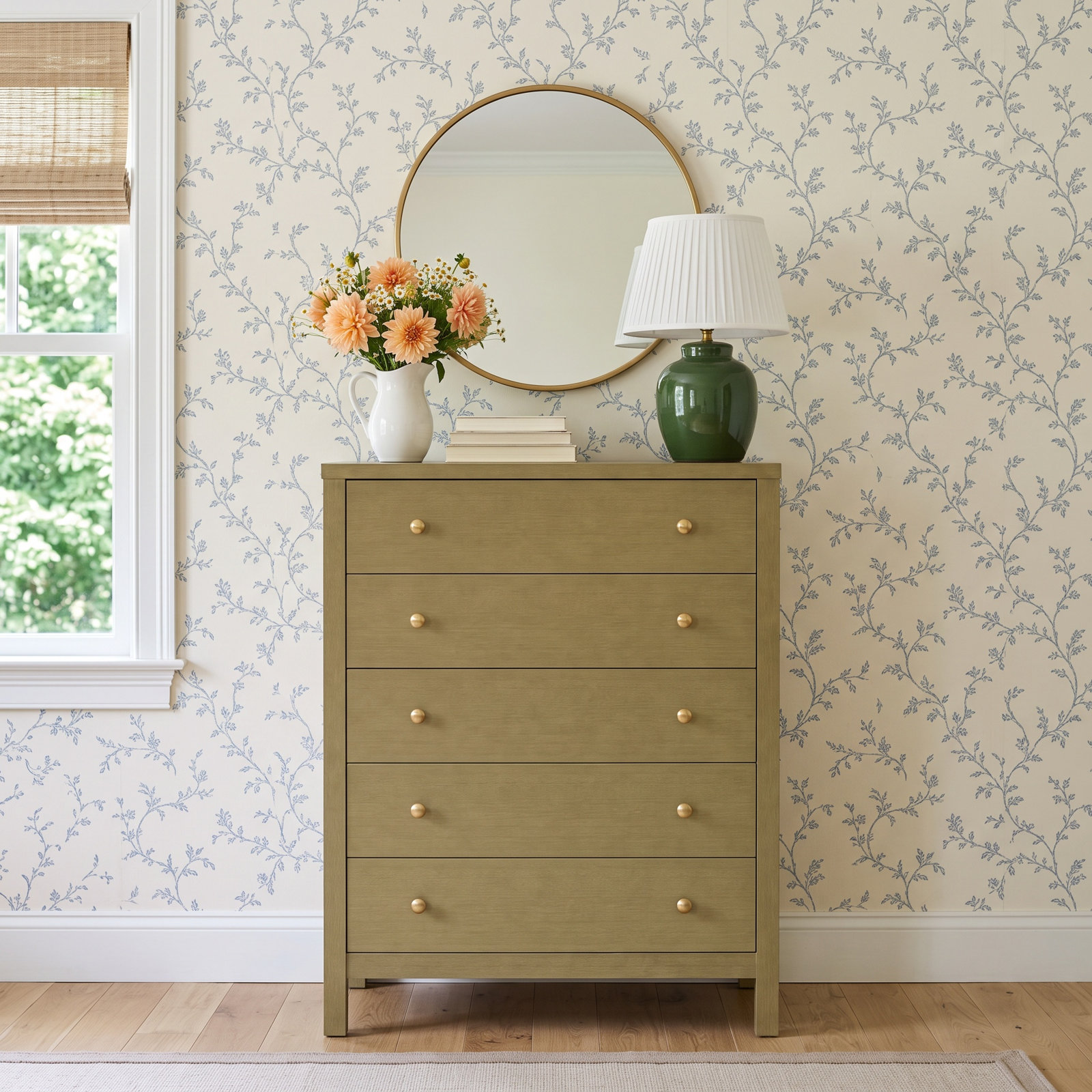 18 " Dresser, Green
