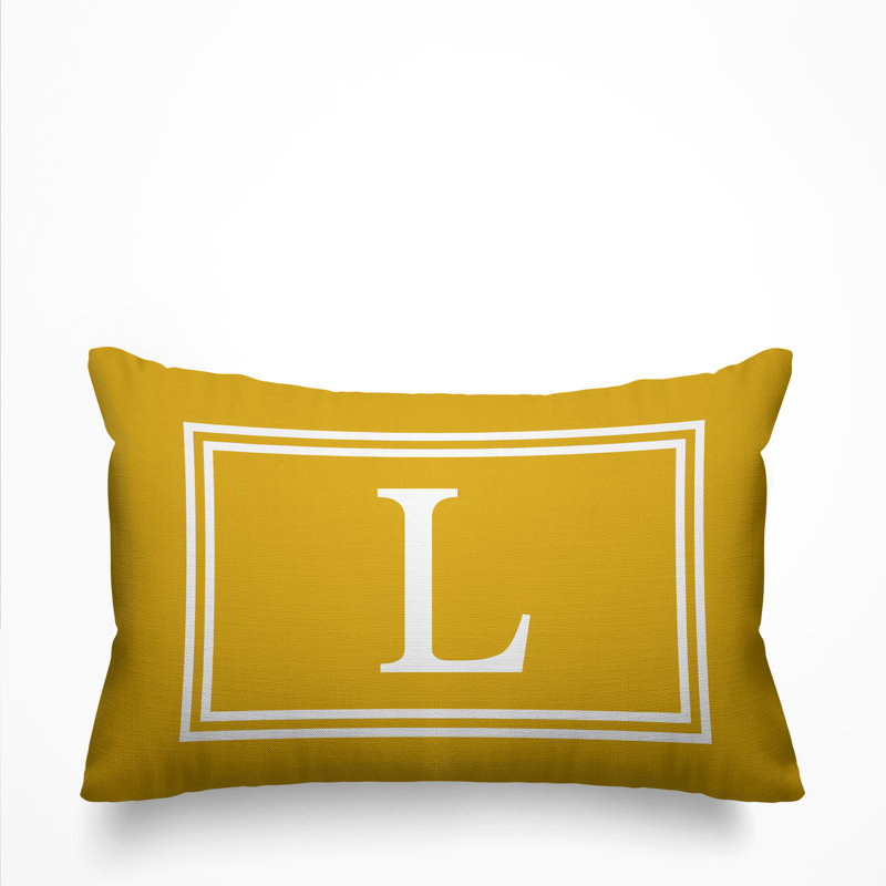 Coussin Rectangle_Monogram, L