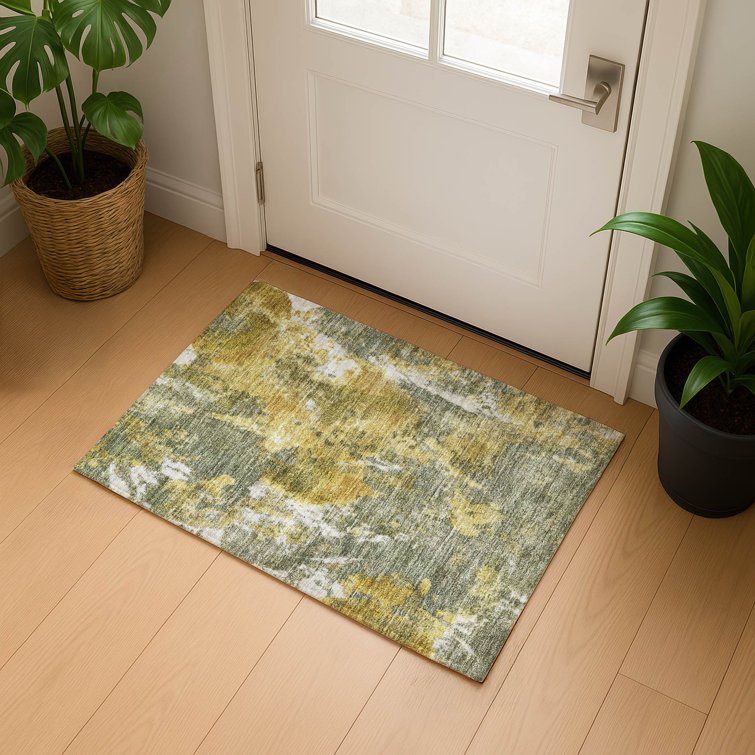 Premium Machine Washable Lubbers AMF1756 Modern Rug