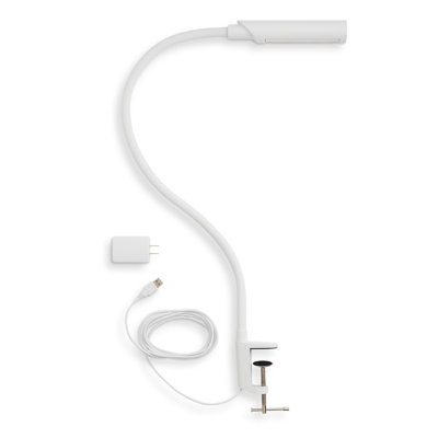 Reliable UberLight Flex 3100TL Led Task Light, Clamp, White