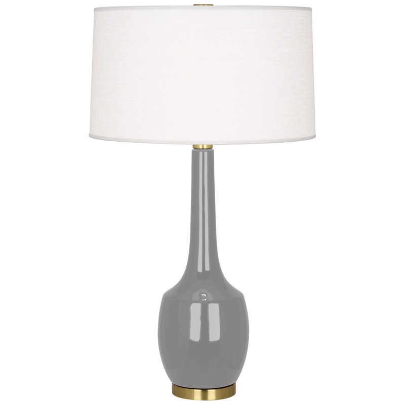 Delilah Table Lamp, Smokey Taupe