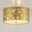 Plafonnier encastré 2 lumières
