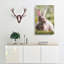 Rabbit In A Green Field In Abstract - Wrapped Canvas Print-55339982