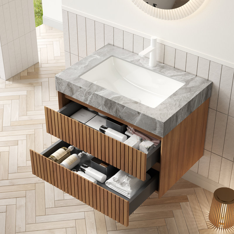 Meuble-lavabo moderne avec rangement