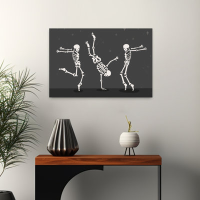 «Dancing Skeletons II», art contemporain abstrait