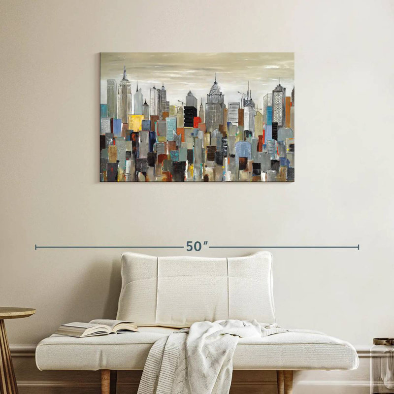 Avery, horizon de New York, H 24 po x l 36 po