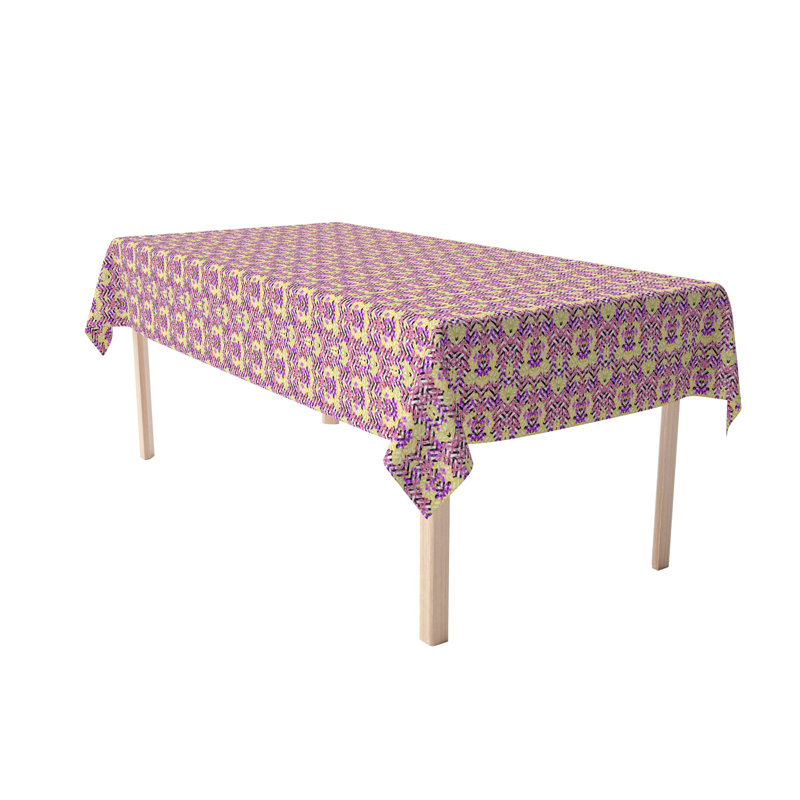 Rectangular Tablecloth, 100% Cotton, Floral 108, 84" x 60"