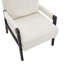 Fauteuil d'appoint rembourré en chenille de style Mid-Century-444381151