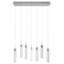 The Original Glacier Collection 7 Light Clear Crystal Multi Port Pendant-929928852