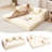 Boneless Modern Convertible Sleeper Sofa Bed with 2 Pillows - Foldable Floor Couch, Modular Sectional for Living Room, Bedroom & Studio, No Assembly Required-979848251
