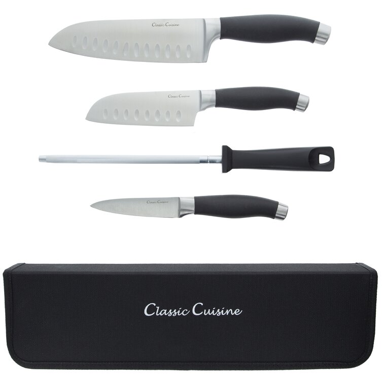 Professional Stainless Steel Kitchen Knife Set - Perfect For