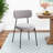 Brayam 17.7'' H Boucle Upholstered Metal Side Chair-732981967
