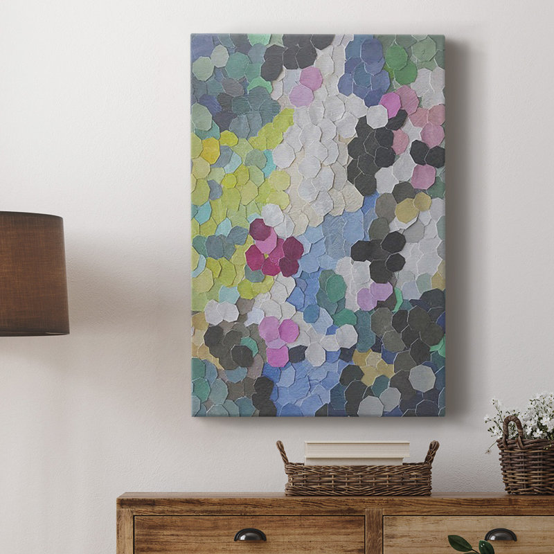 Reproduction d'art sur toile, "Walking par Waddesdon Gardens" par Coco Good, H 18 po x l 12 po x P 1 po