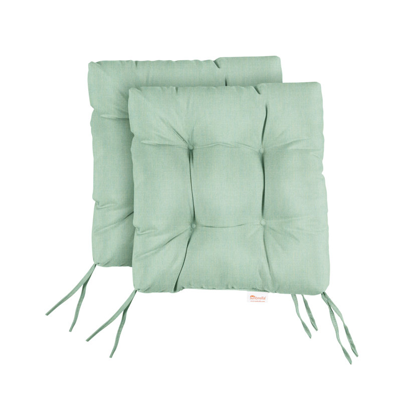 Outdoor 3'' Seat Cushion, 19" W x 19" D, Canvas Spa Sunbrella® Canvas