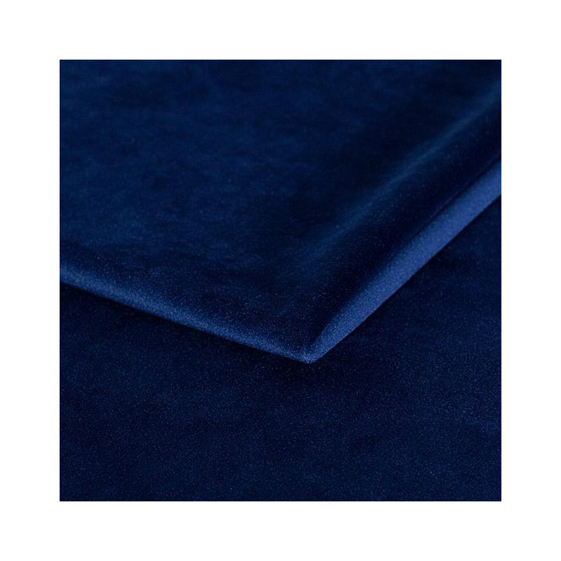 Renae 3 Seater Velvet Sofa, Navy Blue